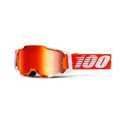 100% ARMEGA Goggle Regal - Mirror Red Lens