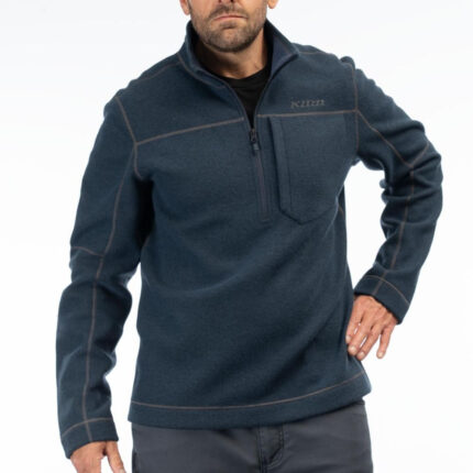 Bluza Bighorn Canyon Wool Fleece 1/4 Zip Dress Blues Heather 24