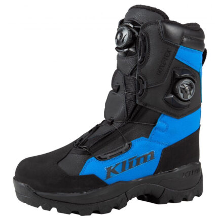 Bocanci Snowmobil Adrenaline Pro GTX BOA Black/Electric Blue Lemonadet