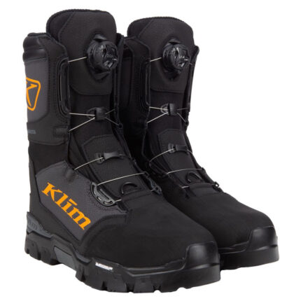 Bocanci Snowmobil Klutch GTX BOA Asphalt/Strike Orange 24