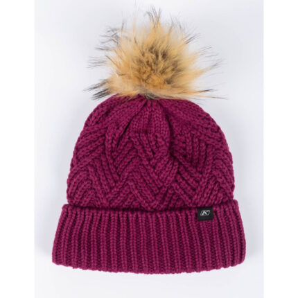Caciula Chevron Pom Raspberry Radiance 24
