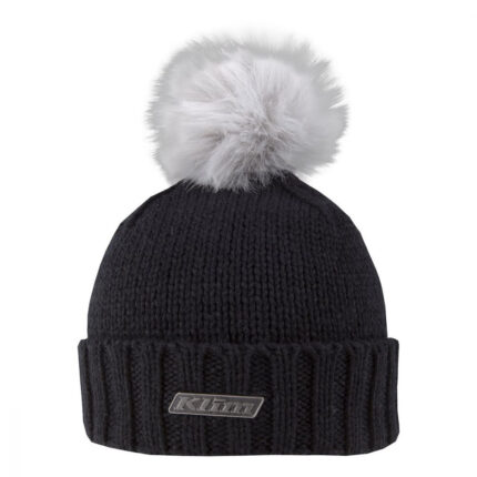 Caciula Pom Beanie Black Gray
