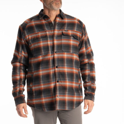 Camasa Bridger Fleece Asphalt Picante 25