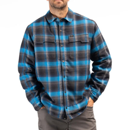 Camasa Bridger Fleece Lined Flannel Imperial Blue Dress Blues 24