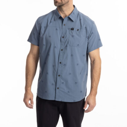 Camasa Petrol Stretch Blue Fusion 25