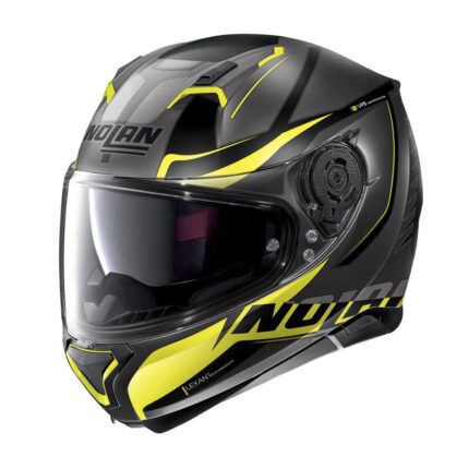Casca Full-Face N 87 Miles N-Com 088 Gri/Galben