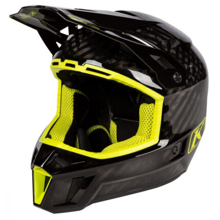 Casca Moto Enduro Klim F3 Carbon Helmet ECE Hi-Vis