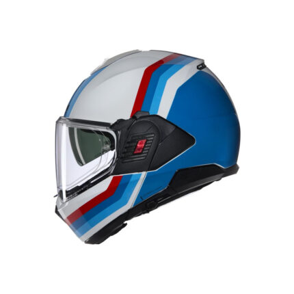 Casca Moto Flip-Up N120-1 Lineo 347 Blue Red White Glossy 2025