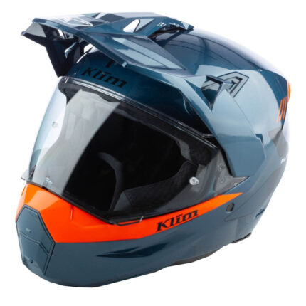 Casca Moto Full-Face X1 Alpha ECE/DOT Gloss Concept Petrol/Strike Orange 25