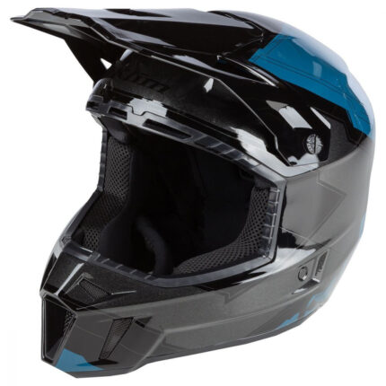 Casca Snowmobil F3 ECE Verge Petrol