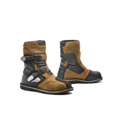 Cizme Moto Terra Evo Low Dry Waterproof Brown