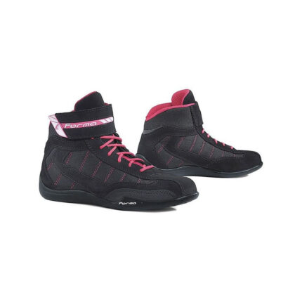 Cizme Moto Dama Rookie Pro Black/Fuchsia FORU100-9958