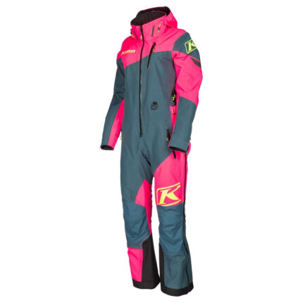 Combinezon Dama Snowmobil Non-Insulated Shredsa Petrol/Knockout Pink