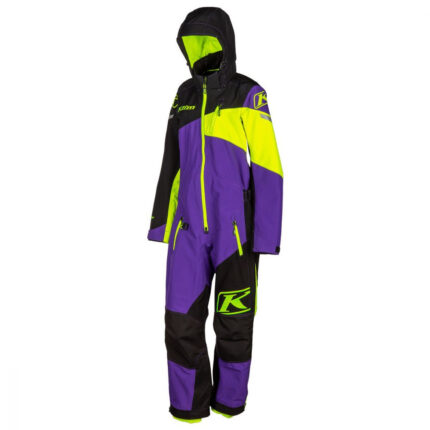 Combinezon Non-Insulated Dama Ripsa One-Piece Short Heliotrope