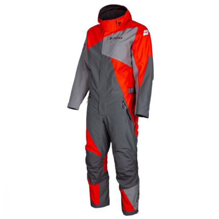 Combinezon Snowmobil Insulated Railslide One-Piece Asphalt-High Risk Red