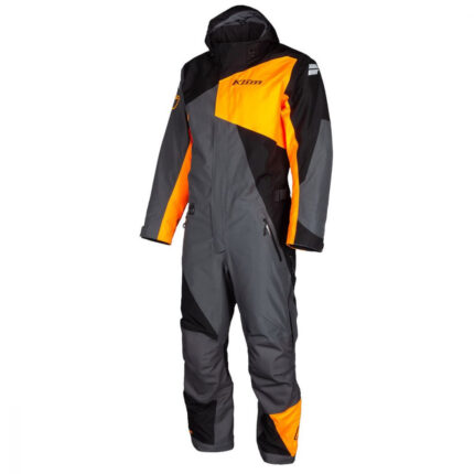 Combinezon Snowmobil Insulated Railslide One-Piece Short Black-Strike Orange 2022