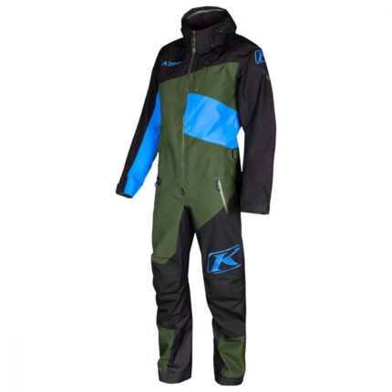 Combinezon Snowmobil Non-Insulated Ripsa One-Piece Kombu Green-Electric Blue Lemonade