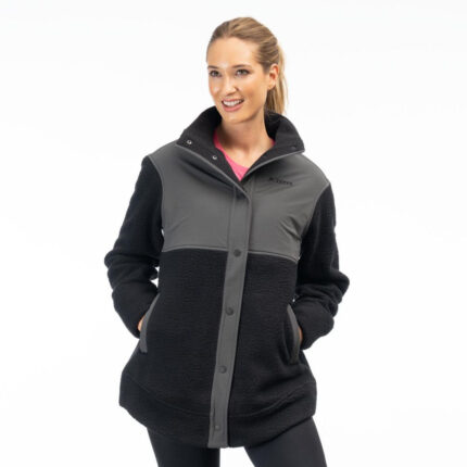 Geaca High Pile Mountain Fleece Black/Asphalt 24