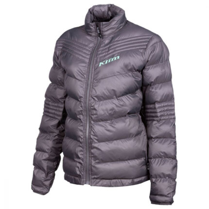 Geaca Mid Layer Snowmobil Dama Flux Asphalt/Wintermint