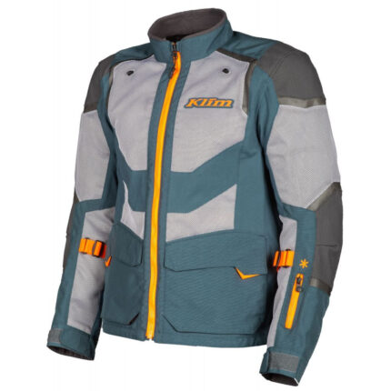 Geaca Moto Textila Baja S4 Petrol/Strike Orange