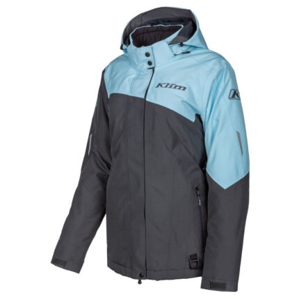 Geaca Snowmobil Insulated Dama Allure Asphalt/Crystal Blue