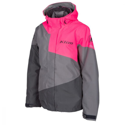 Geaca Snowmobil Insulated Dama Fuse Castlerock Gray-Knockout Pink
