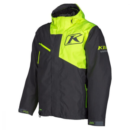 Geaca Snowmobil Insulated Kompound Asphalt-Hi-Vis