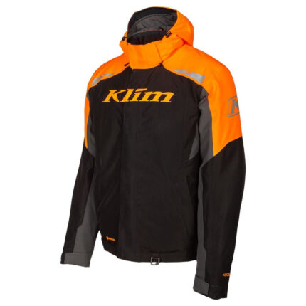 Geaca Snowmobil Insulated Rift Black Strike Orange