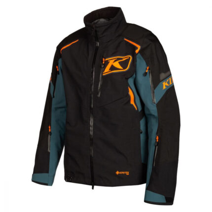 Geaca Snowmobil Non-Insulated Valdez Black Strike Orange