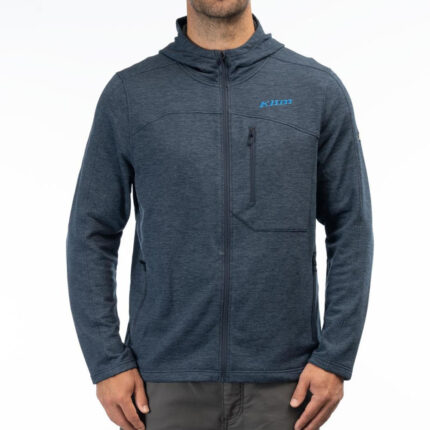 Hanorac Echo Wool Fleece Dress Blues 24