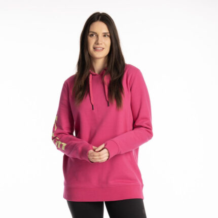 Hanorac Mariposa Long Pullover Fuchsia Red Shadow Lime 25