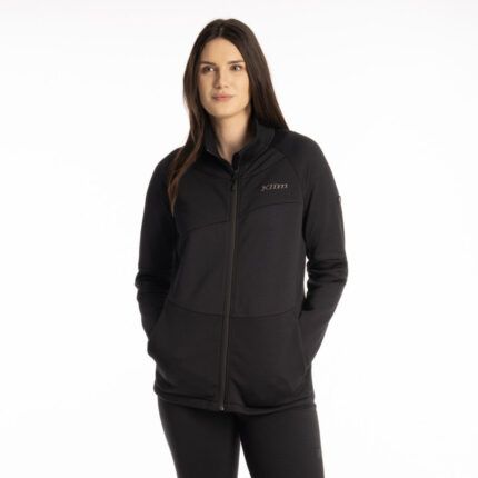 Jacheta Fleece Swan Valley Black 25