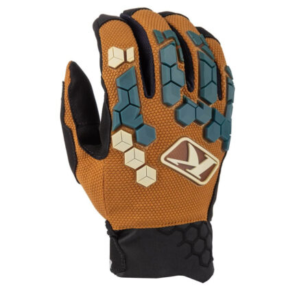 Manusi Moto MX Enduro Dakar Golden Brown Petrol 25