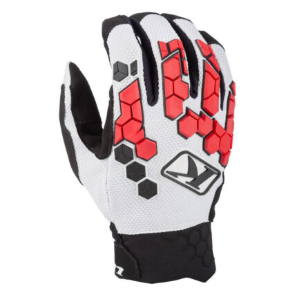 Manusi Moto MX Enduro Dakar White Black 25
