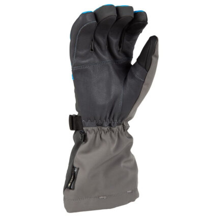 Manusi Snowmobil Insulated Powerxross Gauntlet Asphalt/Hi-Vis