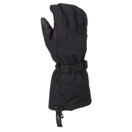 Manusi Snowmobil Insulated Togwotee Gauntlet Black 24