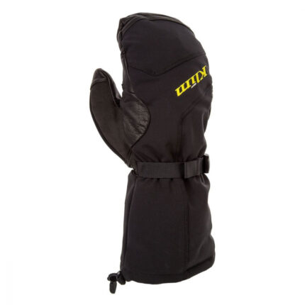Manusi Snowmobil Long Caribou Mitten Black