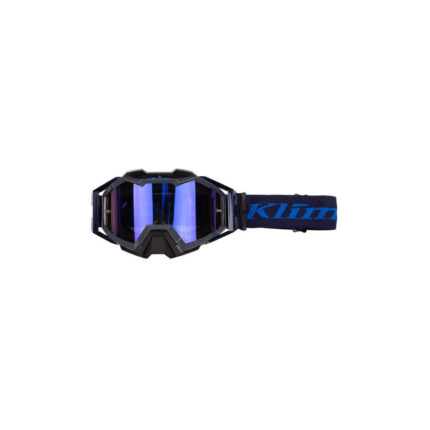 Ochelari Moto MX Viper Pro Slash Electric Blue Lemonade Smoke Blue Mirror Lens