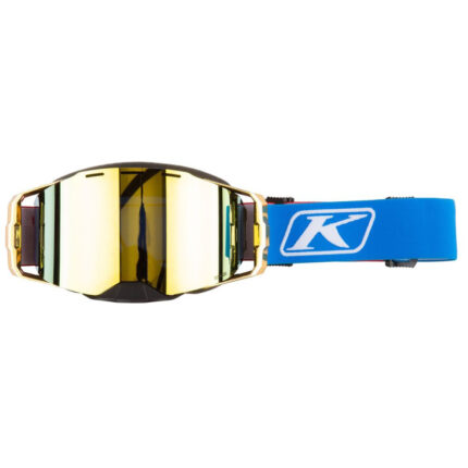 Ochelari Snowmobil Edge Focus Anthem Dark Smoke Gold Mirror 24