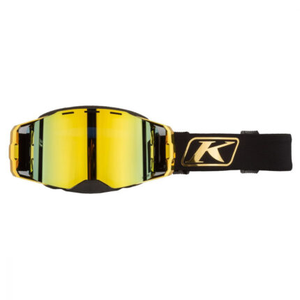 Ochelari Snowmobil Edge Focus Gold Gold Mirror