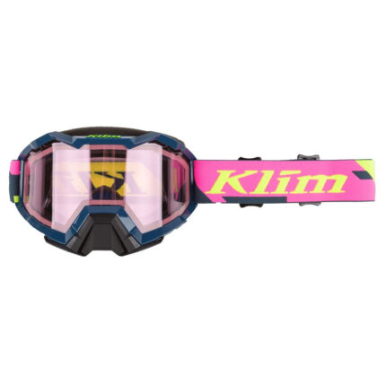 Ochelari Snowmobil Viper Snow Raid Petrol Lt Pink Tint