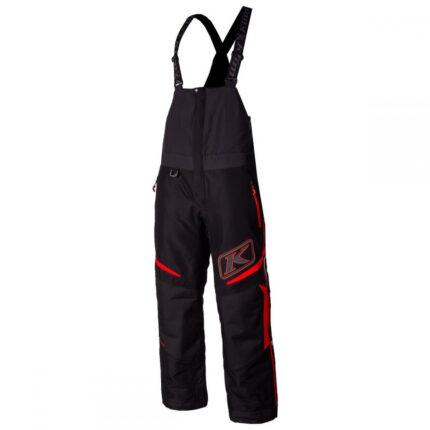 Pantaloni Snowmobil Insulated Klimate Bib High Risk Red