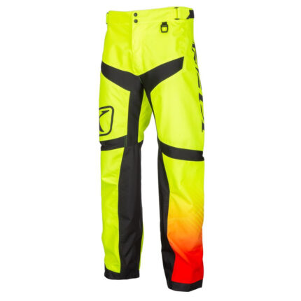 Pantaloni Snowmobil Non-Insulated Revolt Fiery Red/Hi-Vis 24