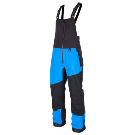 Pantaloni Snowmobil Non-Insulated Storm Bib Electric Blue Lemonade/Black 24