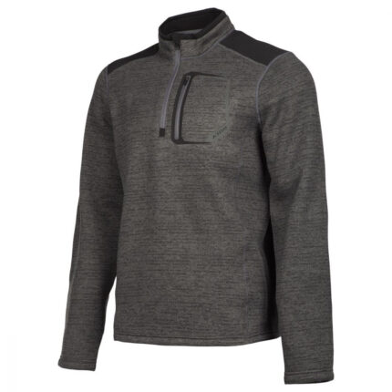 Pulover Mid Layer Snowmobil Yukon Black