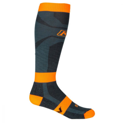 Sosete Moto Enduro Vented Sock Petrol/Strike Orange