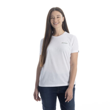 Tricou Dama Canyon Tri-blend White Hedge Green 25