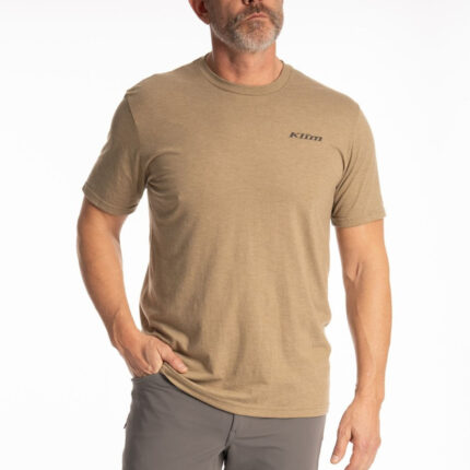 Tricou Guts N Glory Tri-blend Coyote Brown Heather Asphalt 25
