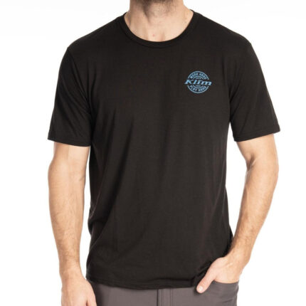 Tricou Live to Ride Tri-blend Black/Imperial Blue 24