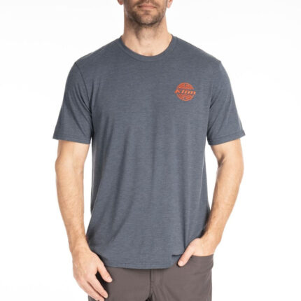 Tricou Live to Ride Tri-blend Navy Frost/Strike Orange 24